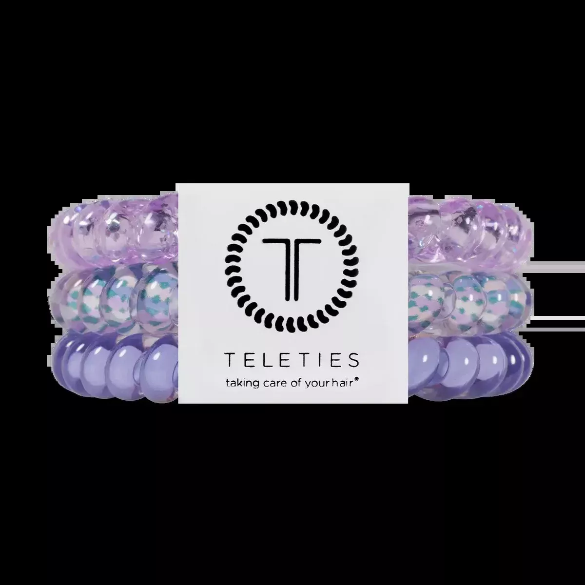 Teleties Hair Ties Small Lavender Mist 3 Pack
