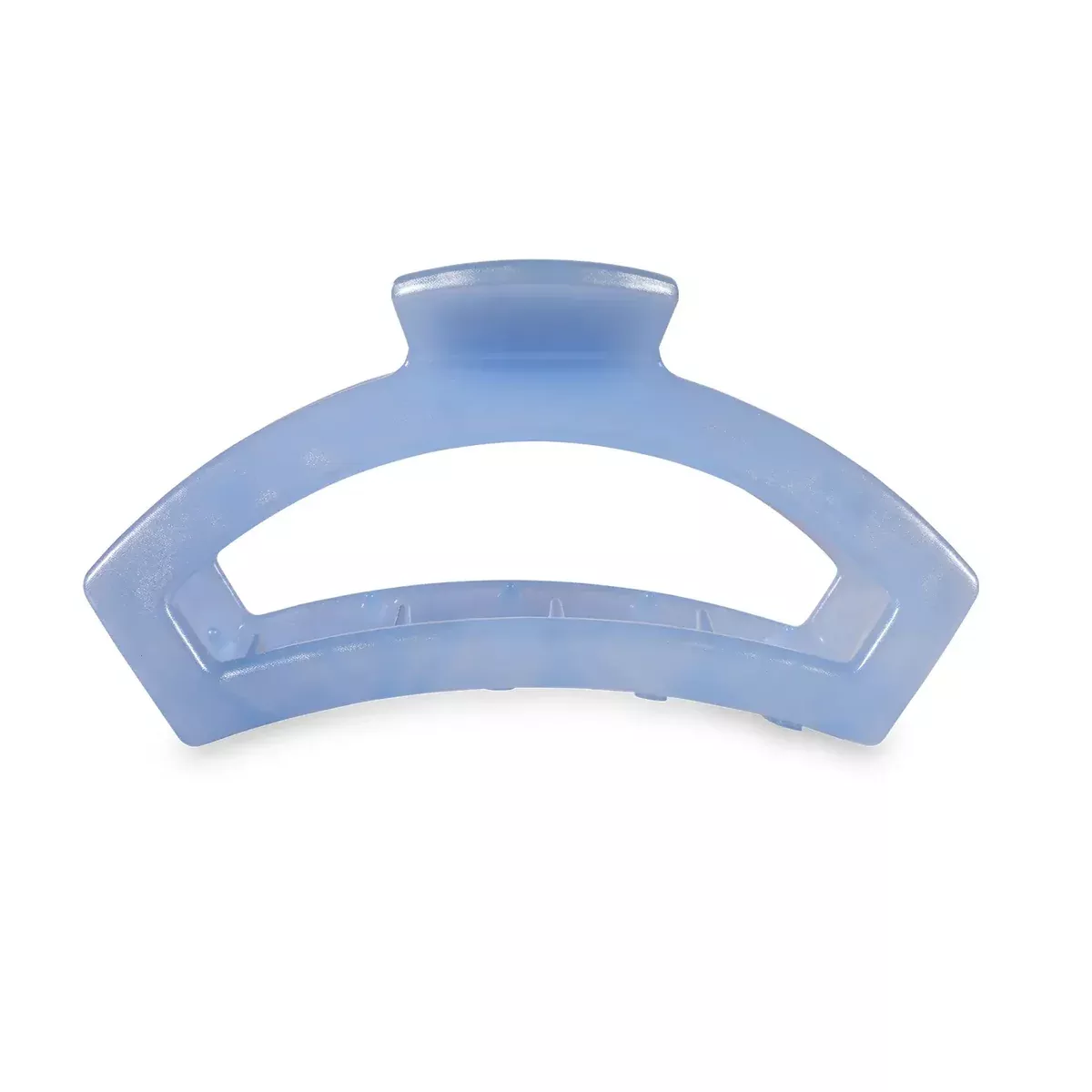 TELETIES Large Open Claw Hair Clip in Blue Lagoon