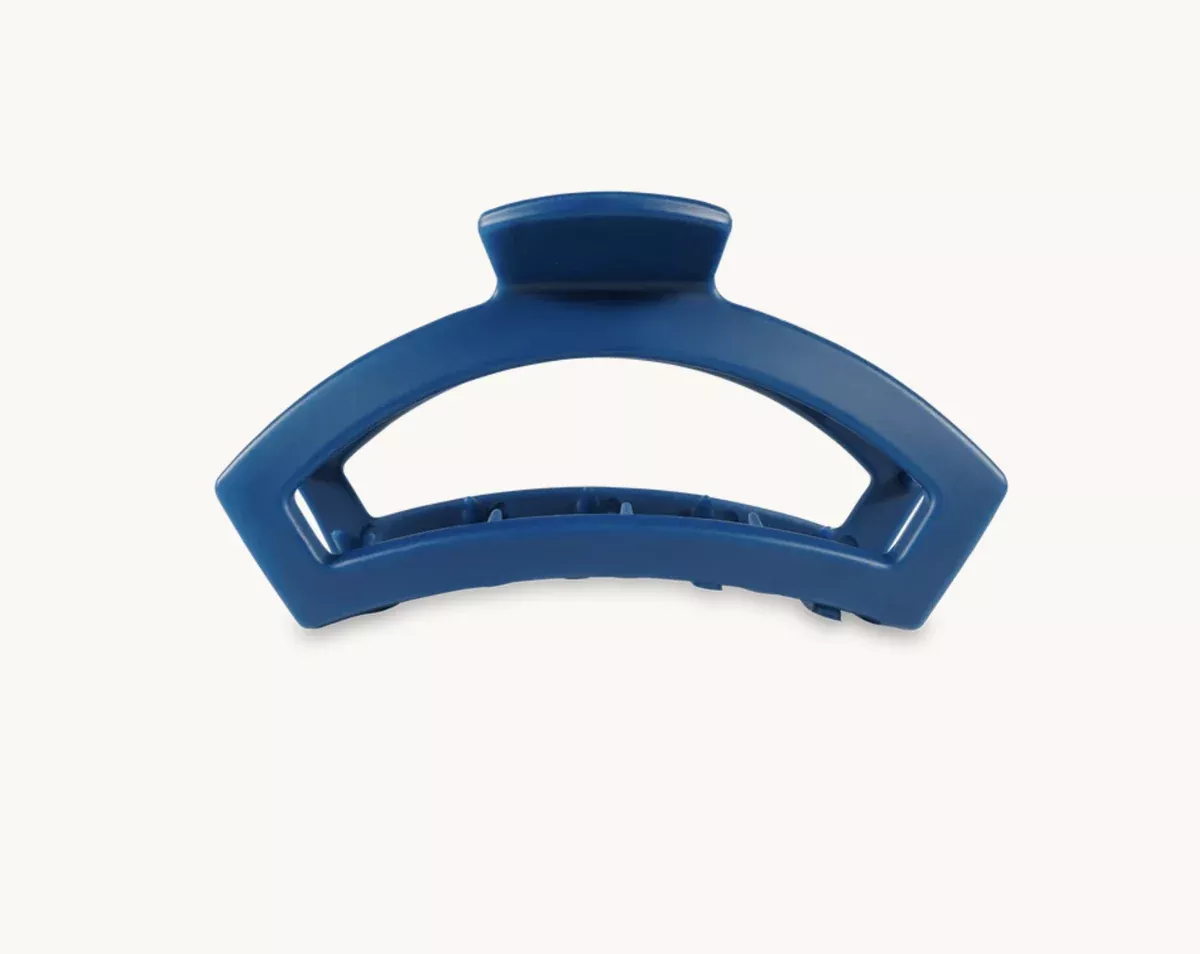Teleties Midnight Rain Medium Matte Open Hair Claw Clip
