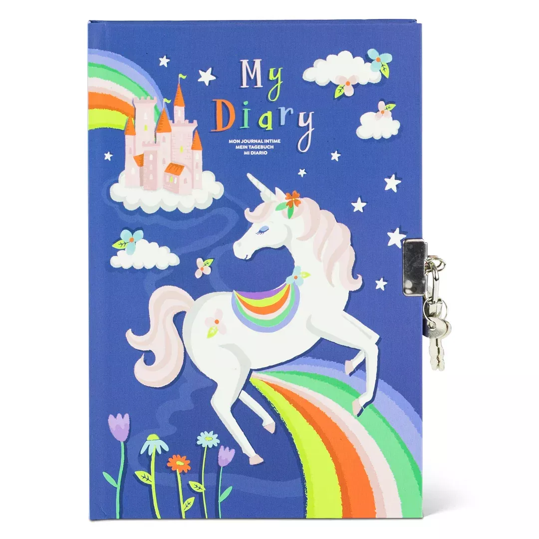 Tiger Tribe My Diary - Unicorn Rainbows