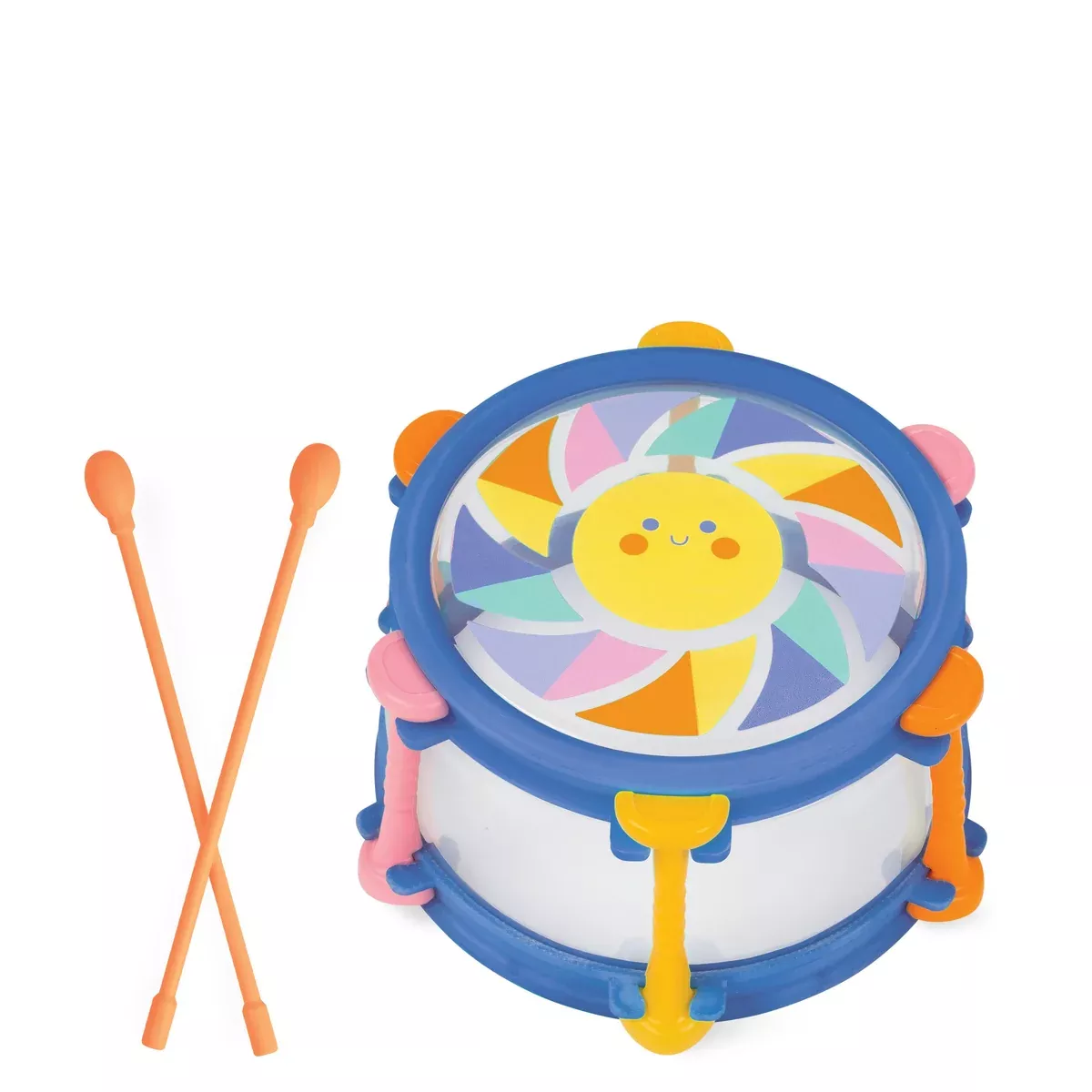 Tiger Tribe Sunny Beats Bath Drum Musical Toy with 2 Drumsticks
