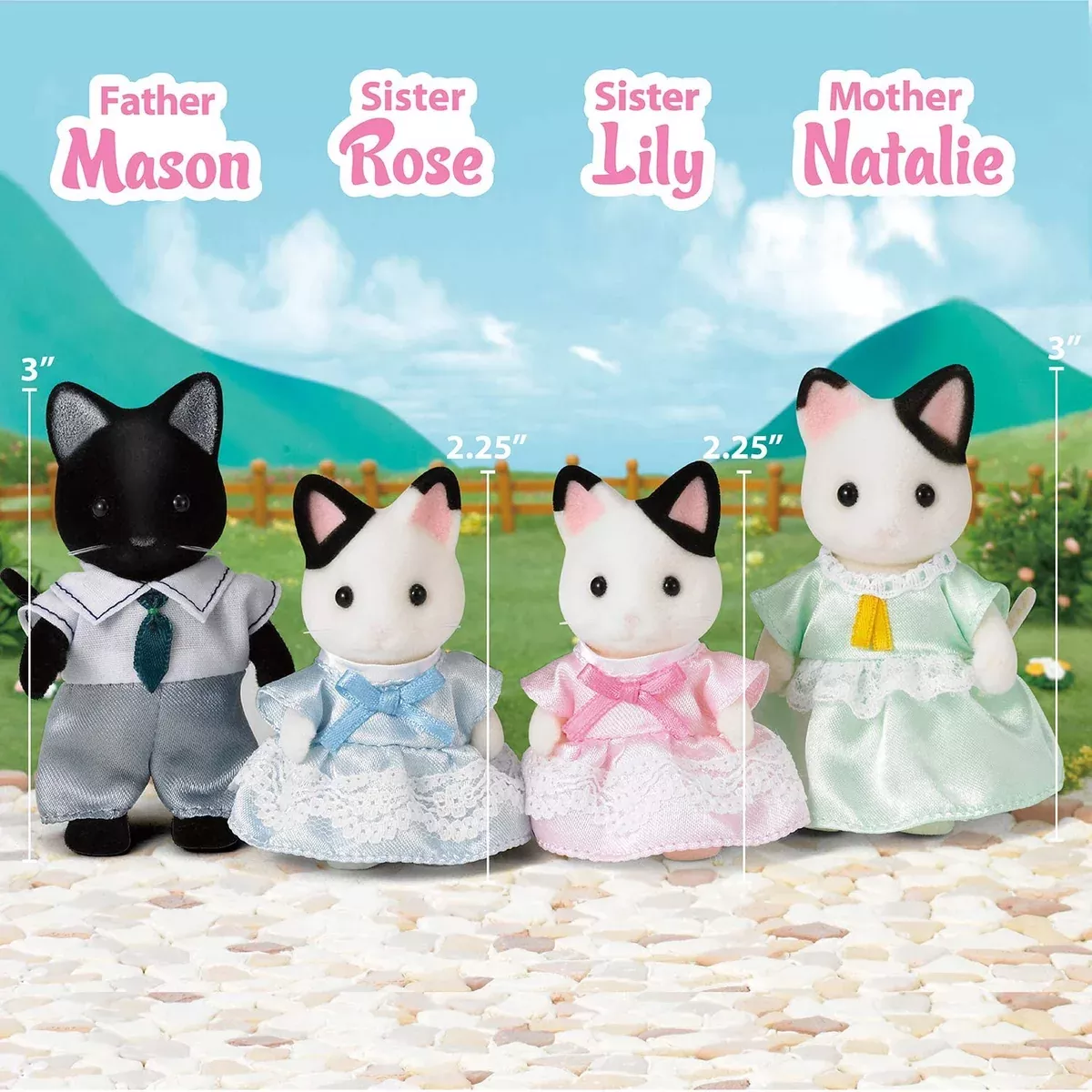 Tuxedo Cat Family