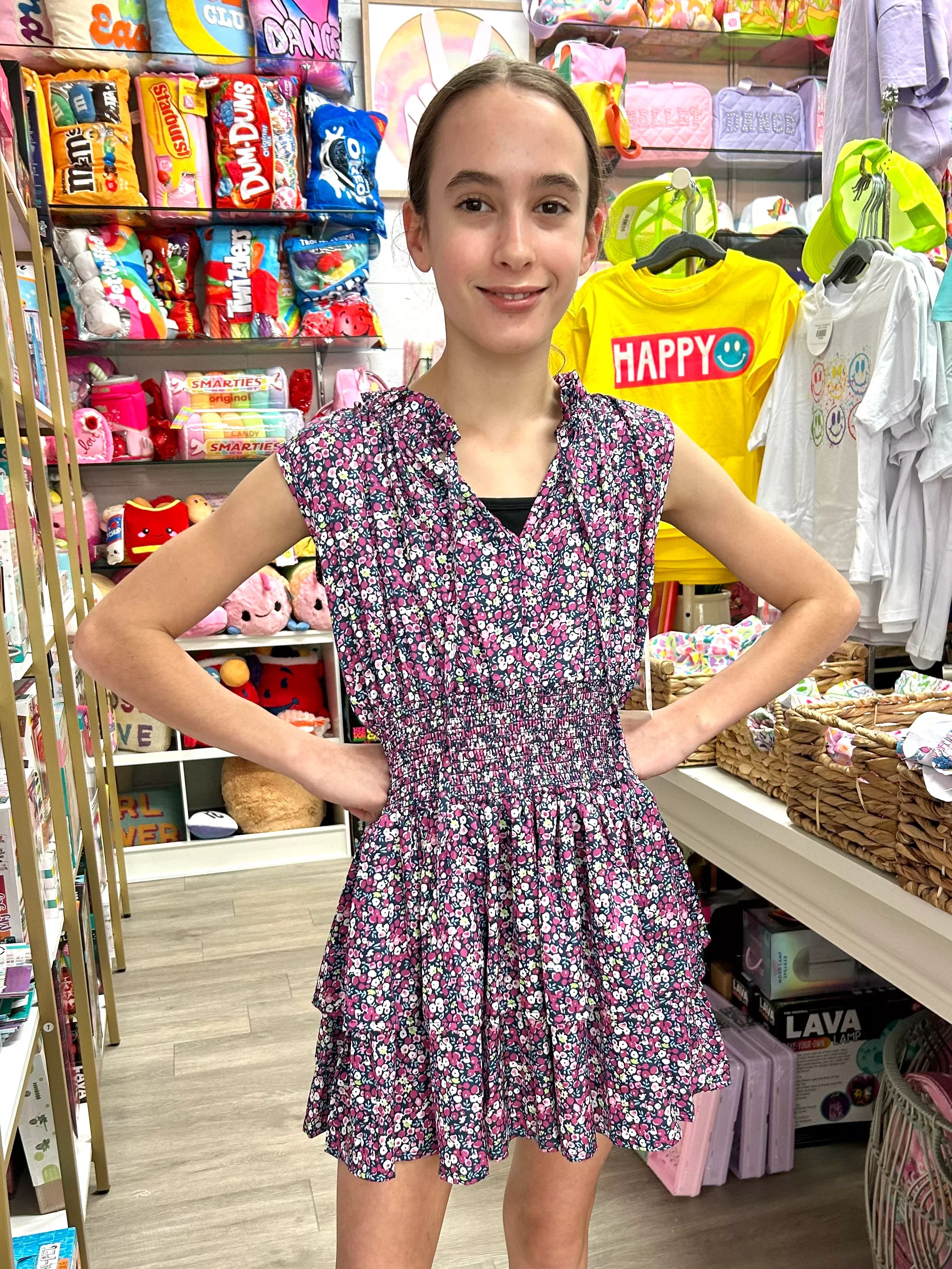 Tweenstyle Ditsy Floral Print Dress