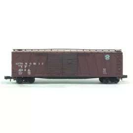 USED Walthers N Scale 50ft Double-Door Auto Boxcar Southern Pacific #67769 w/Box