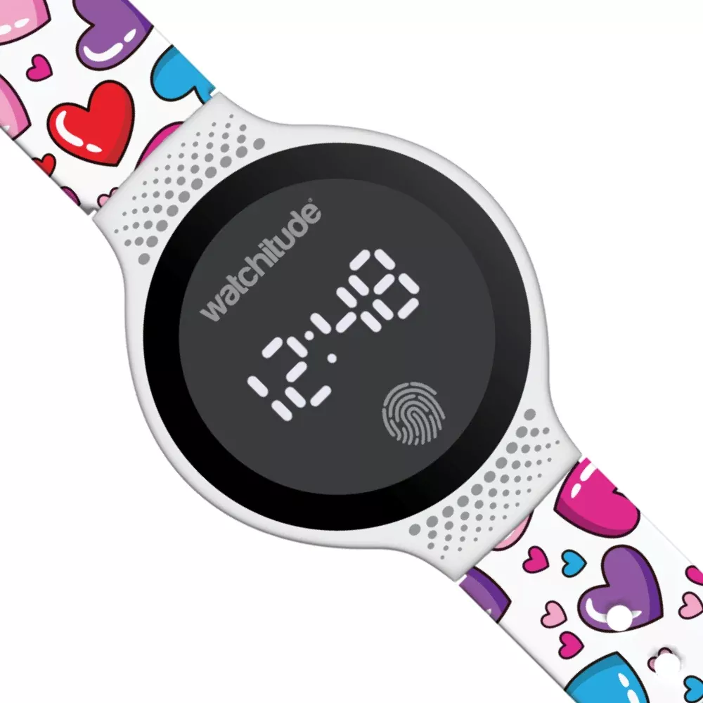 Watchitude Tag’d 2 Trackable Watch- Heart Ballons