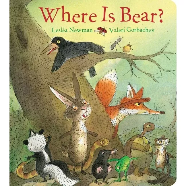 Where Is Bear? Board Book by Lesléa Newman