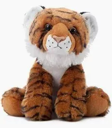Wild Onez 8" Plush Tiger