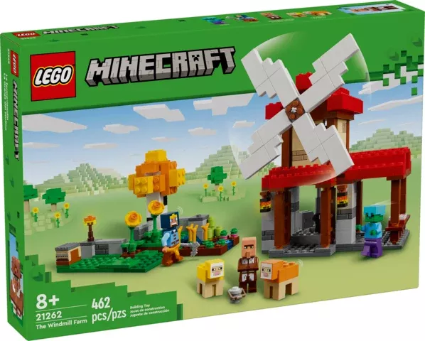 The Windmill Farm Minecraft Lego 21262
