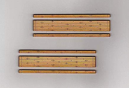 Wood Grade Crossing Kit (Pack of 2) HO Scale