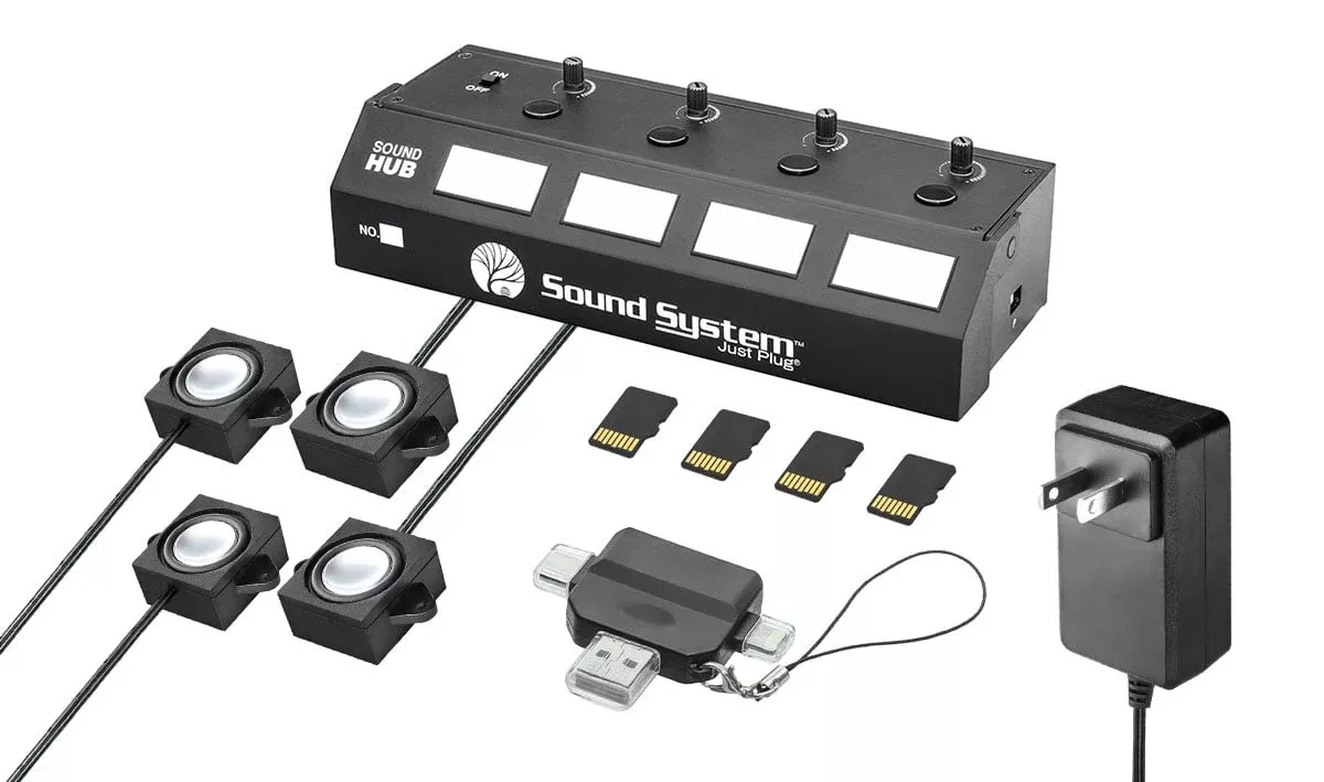 Woodland Scenics Just Plug Sound System Starter Kit - JS6900
