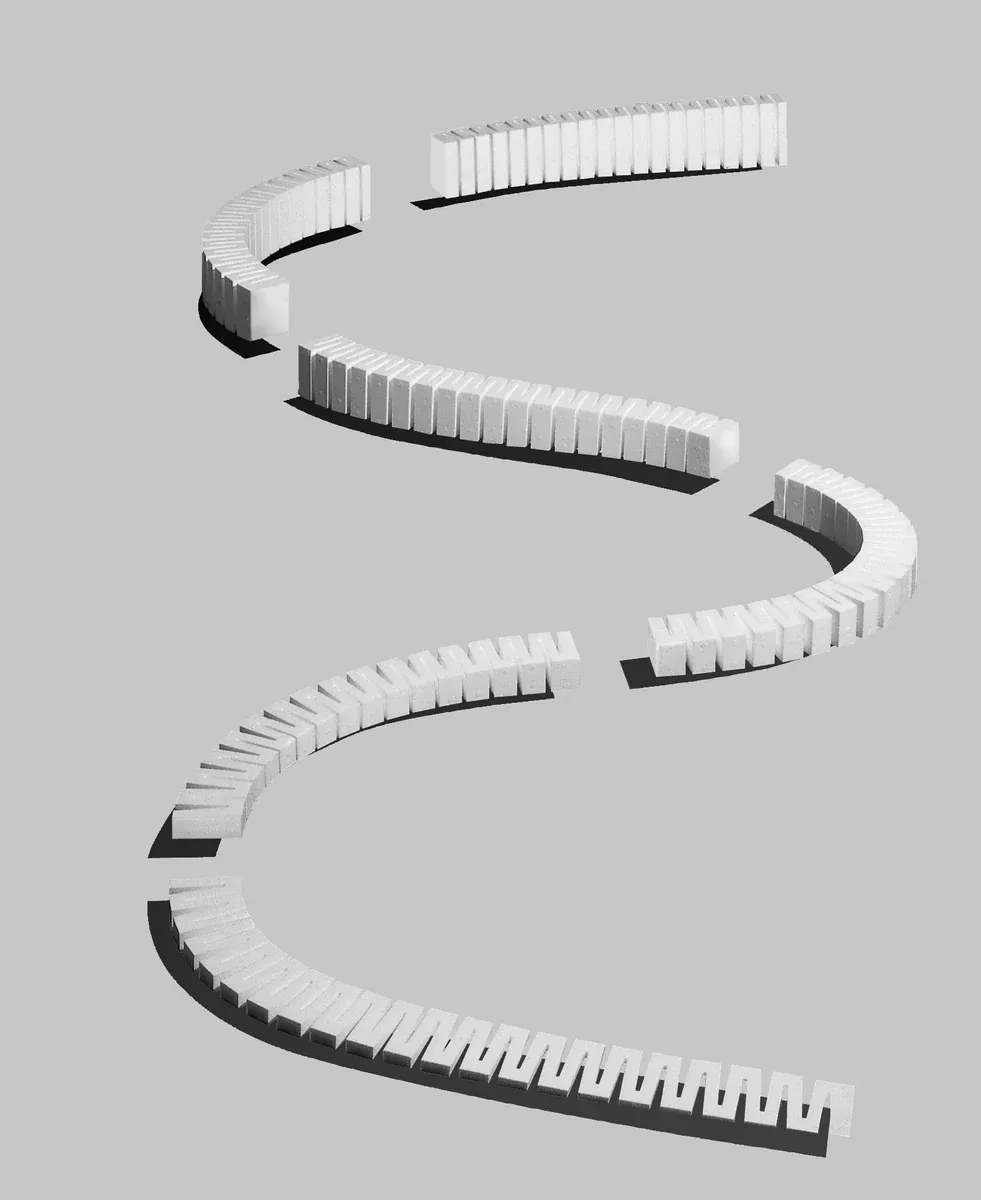 Woodland Scenics WDS ST1416 WDS1416 3% Incline/Decline Set O SCALE NEW
