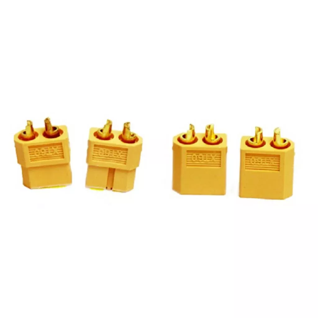 XT60 Connectors (2 male & 2 female) RCE1633