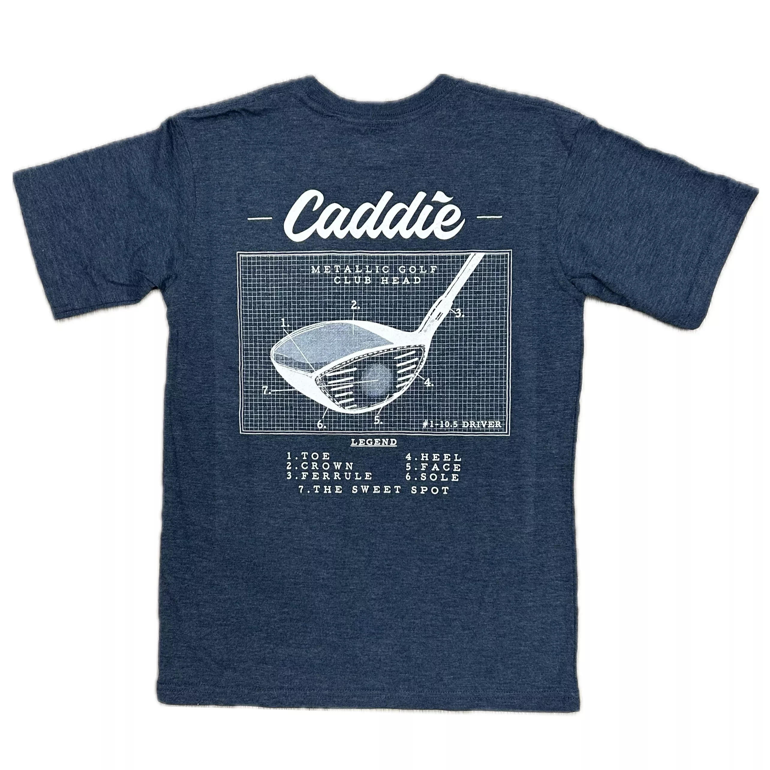 Youth Caddie Blueprint - Navy