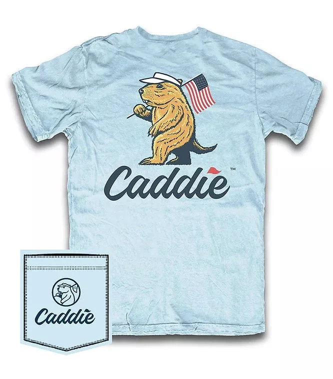Youth Caddie Old Glory Tee