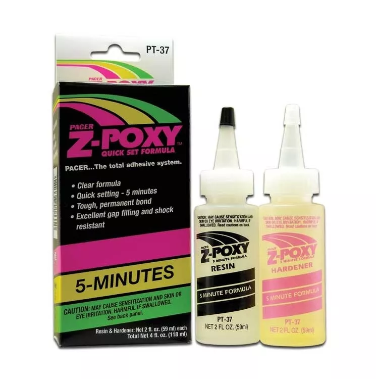 ZAP - PT-37 Z-Poxy 5-Minute Formula, 4oz.