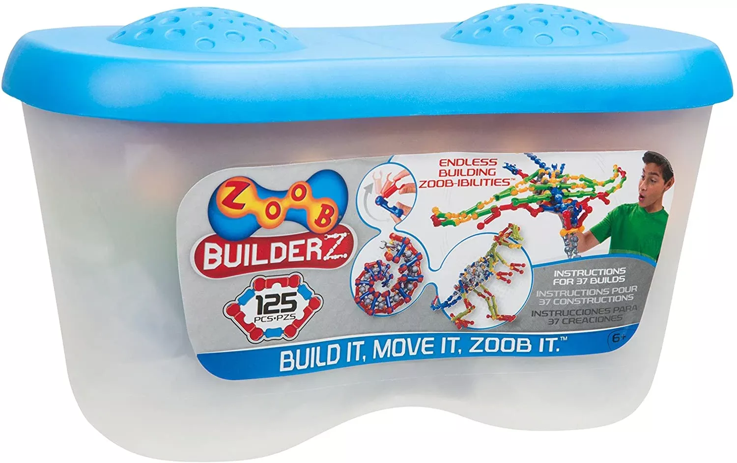 Zoob Builderz 125 Pc Set