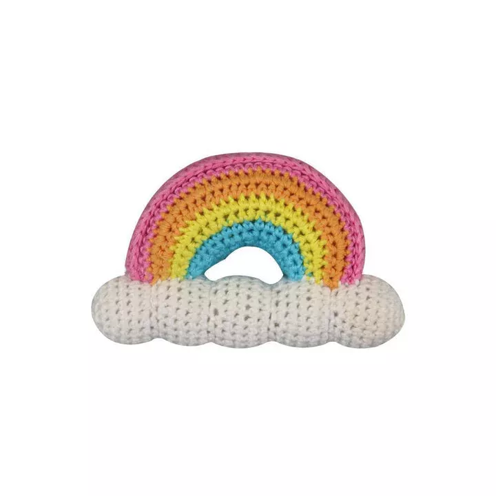 Zubels Crochet Rainbow Rattle